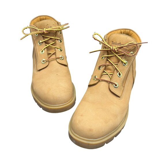 Timberland Men's Classic Waterproof Chukka Boots Wheat Nubuck 22039, Size 9.5 - Picture 3 of 10